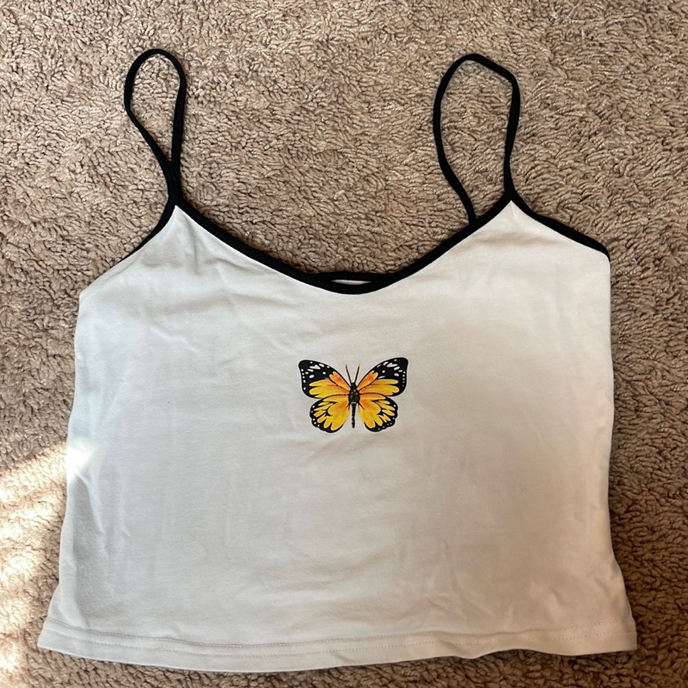 White tank top
